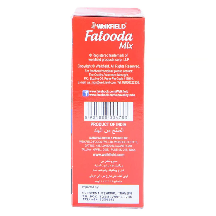 Weikfield Falooda Mix Strawberry Flavour, 200g