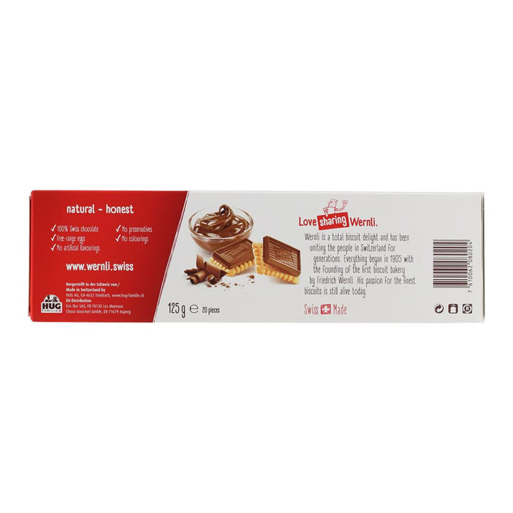 Wernli Choco Petit Beurre Milk Biscuit, 125g