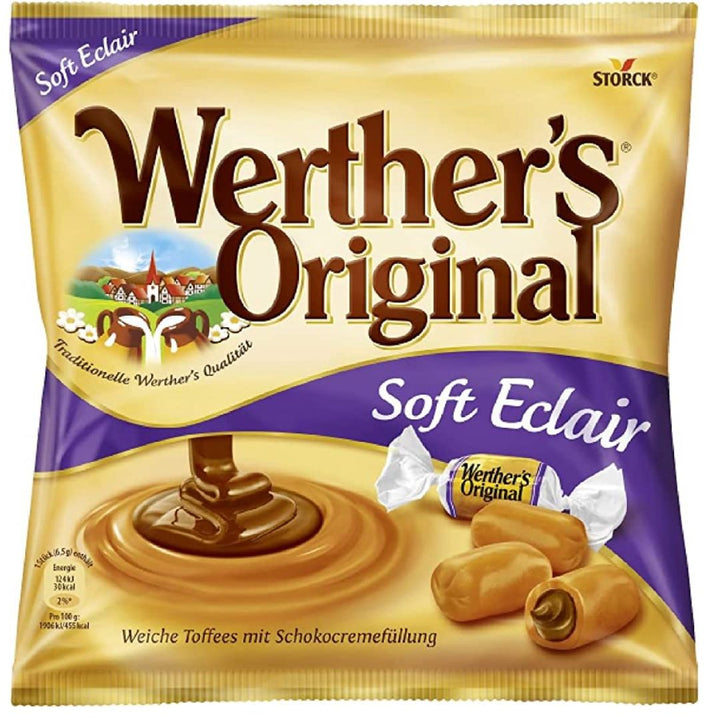 Werther's Original Soft Eclairs Chocolate, 500g