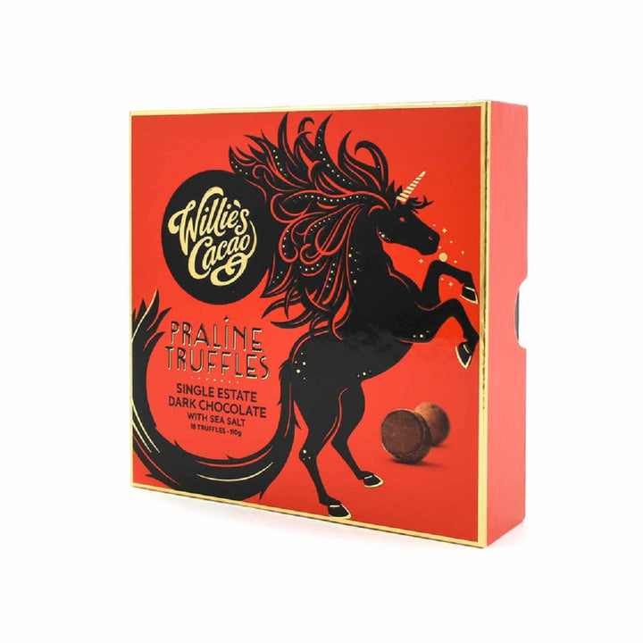 Willie's Cacao Dark Chocolate Praline Truffles, 110g