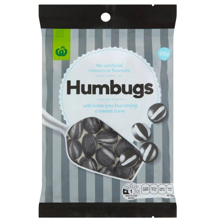 Woolworths Humbugs, 225g