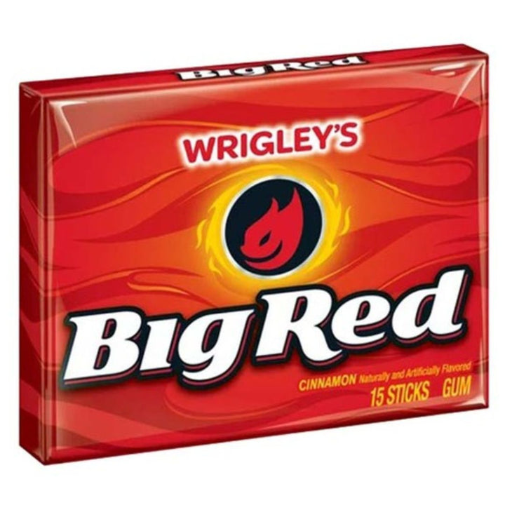 Wrigley's Big Red Chewing Gum Cinnamon Flavoured, 15Sticks