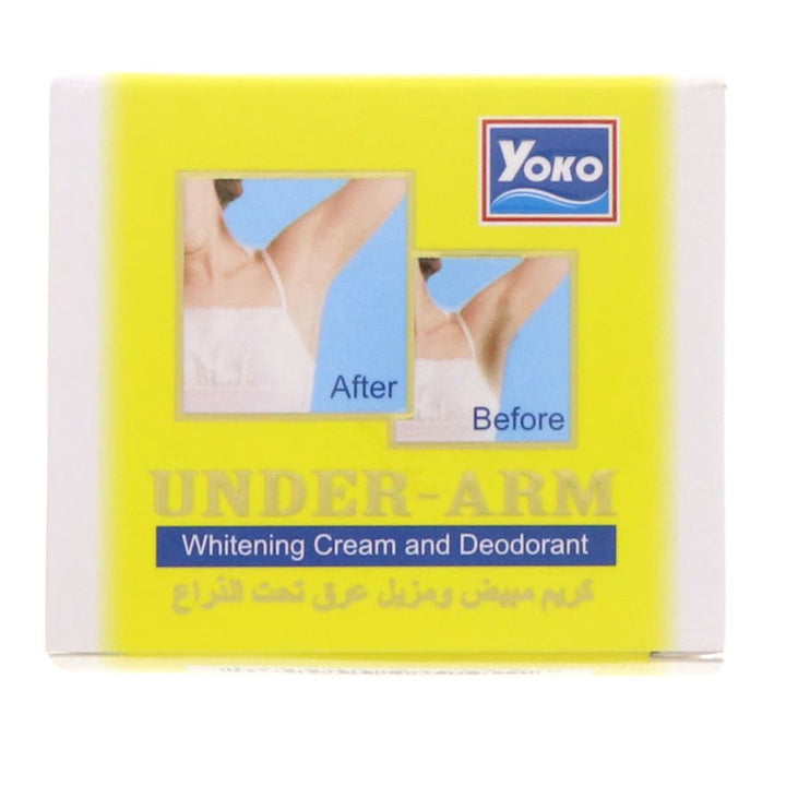 Yoko Under Arm Whitening Cream And Deodorant, 50g