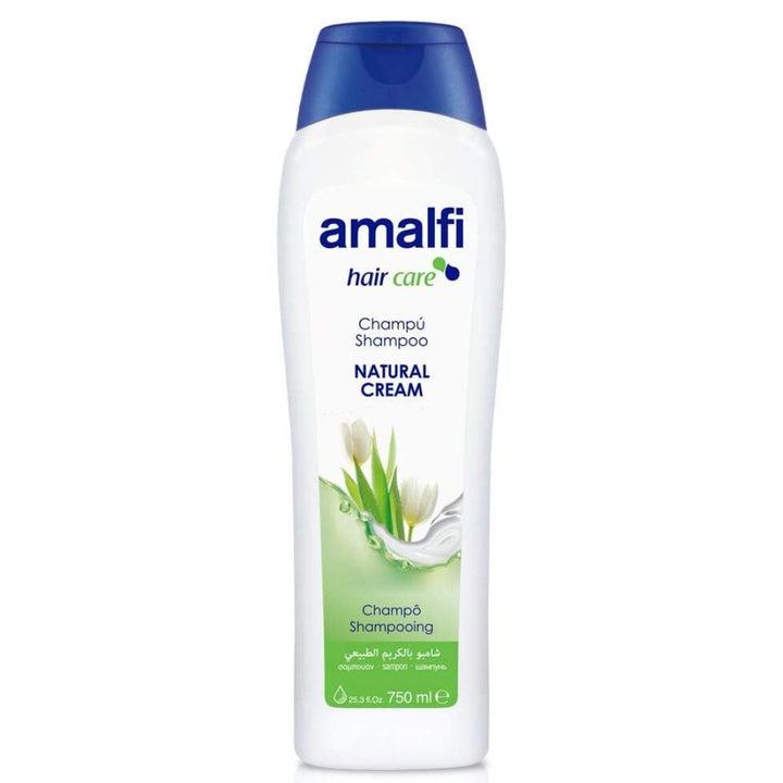 Amalfi Hair Care Shampoo Natural Cream, 750ml