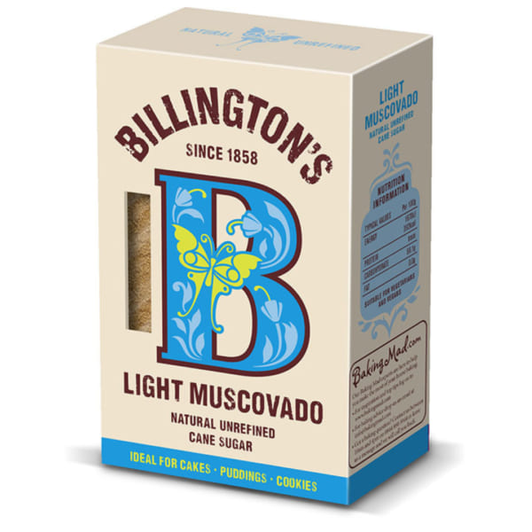 Billington's Light Muscovado Sugar, 500g