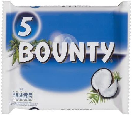 Bounty Triple Pack, Coconut Chocolate Bars, 15*57gm