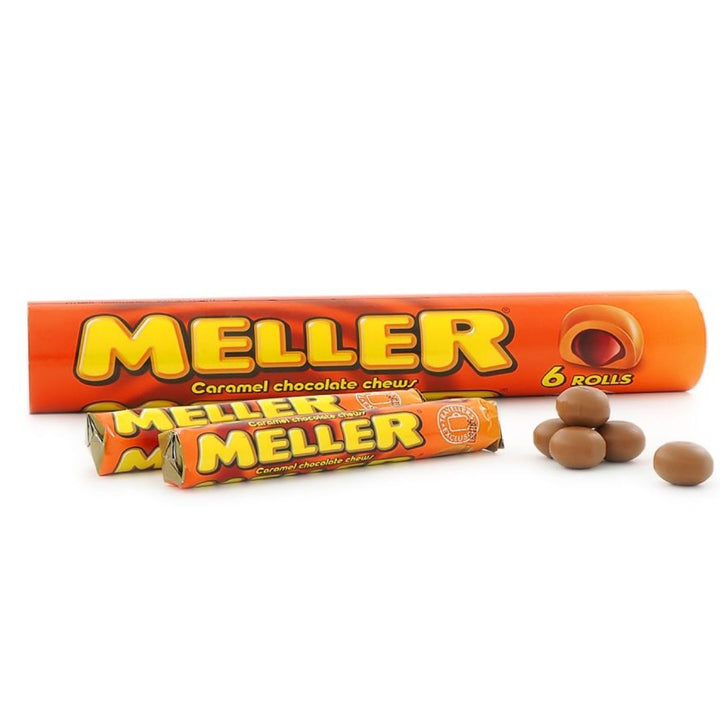 Meller Caramel Chocolate Chew, 38gx6