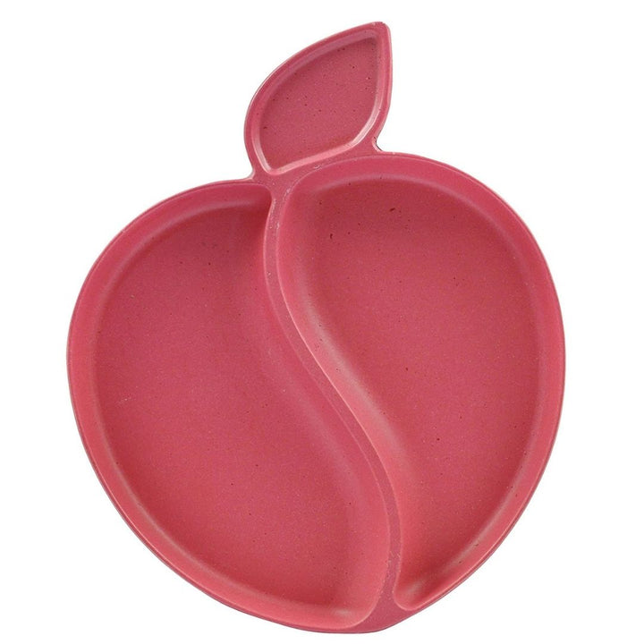 Pacific Baby Apple Plate Pink