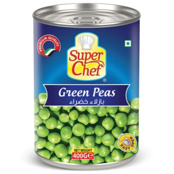 Super Chef Green Peas, 400g