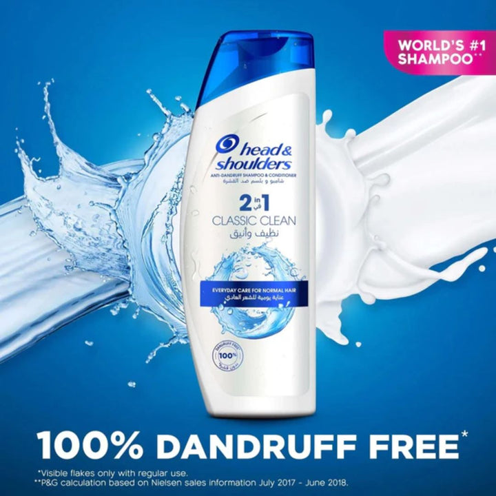 Head & Shoulders Classic Clean Anti-Dandruff Shampoo & Conditioner, 400ml