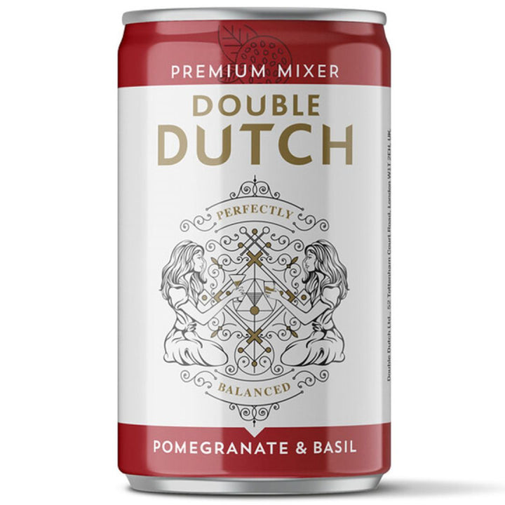 Double Dutch Pomegranate & Basil Premium Tonic Mixer, 150ml