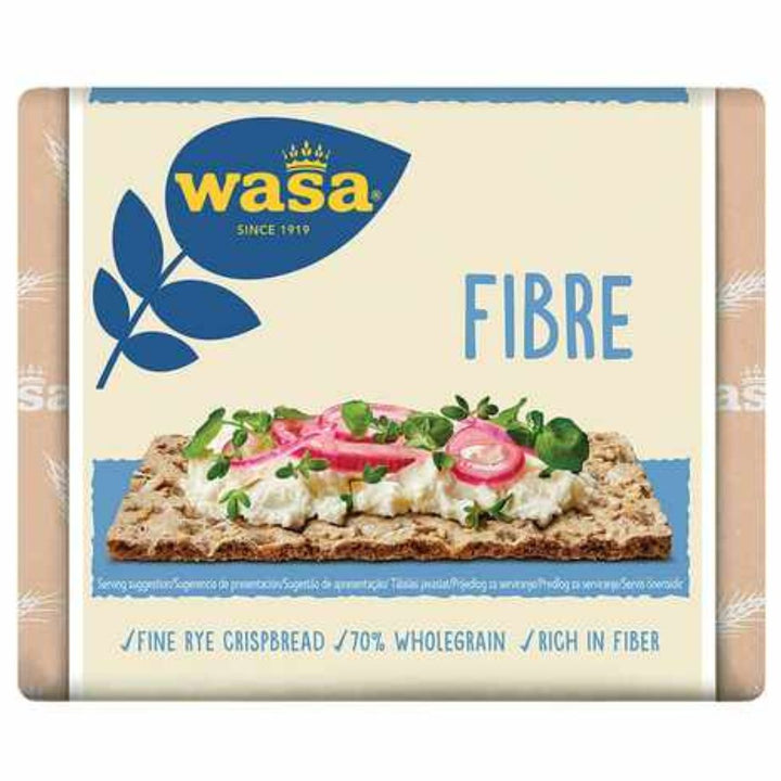 Wasa Fibre Rye Brea with Sesame Seeds and Oats Flakes, 200g