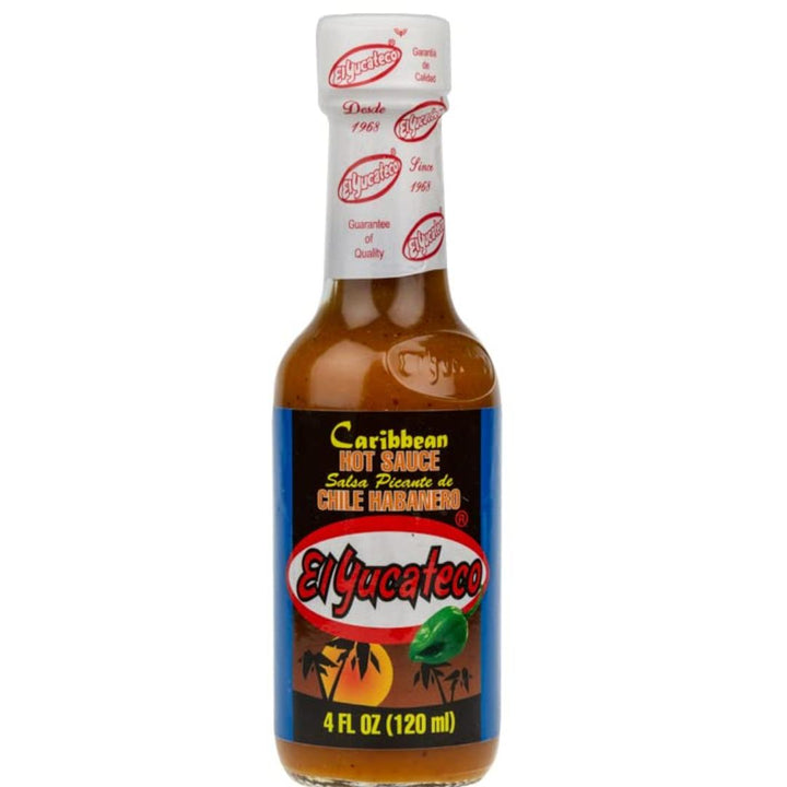 El Yucateco Caribbean Habanero Hot Sauce, 120ml