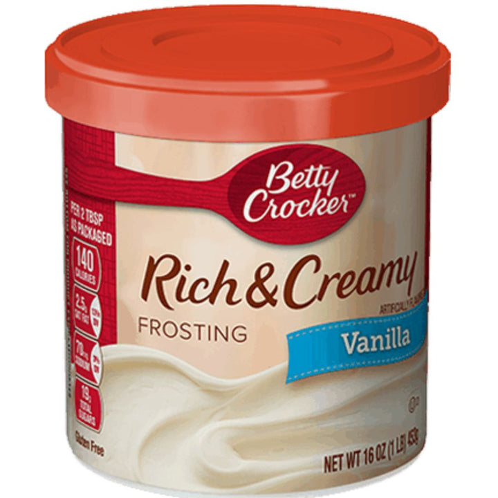 Betty Crocker Rich & Creamy Frosting Vanilla, 453g