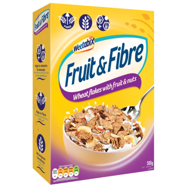 Weetabix Fruit And Fiber Cereal, 500g