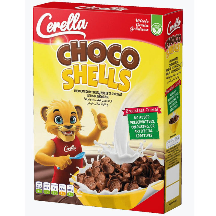 Cerella Choco Shells Corn Flakes 500g