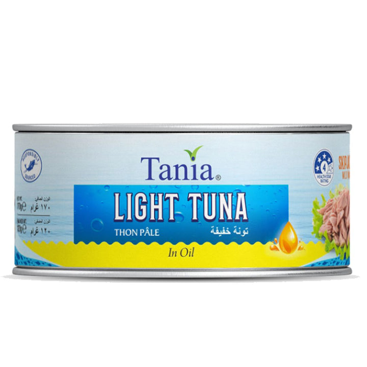 Tania Light Tuna In Oil, 170g