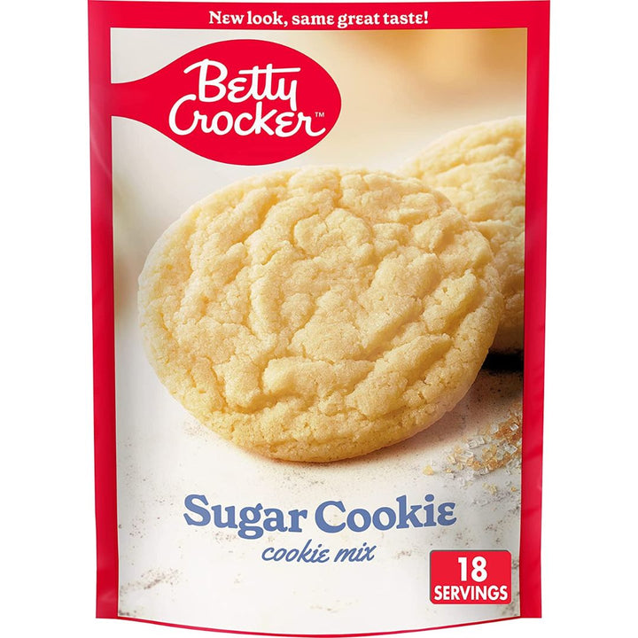 Betty Crocker Sugar Cookies, Cookie Baking Mix, 496g