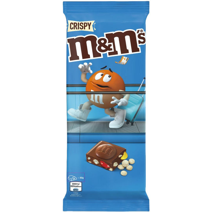 M&M's Crispy Milk Chocolate Block, 150g