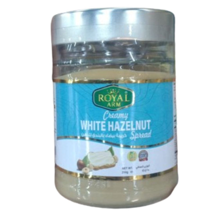 Royal Arm Creamy White Hazelnut Spread, 250g