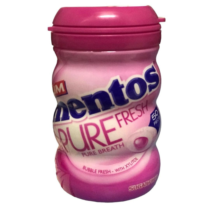 Mentos Pure Fresh Sugarfree Bubblegum, 100g