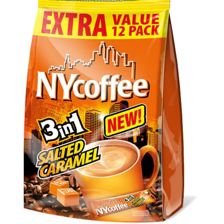 Mokate NY Coffee 3 In 1 Salted Caramel, 17g*12