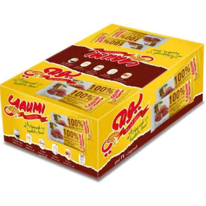 Yaumi Date Bars, With Cocoa, (Gluten Free), 24 ? 30g