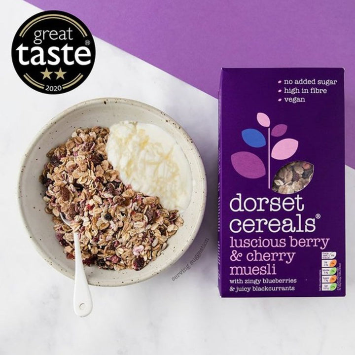 Dorset Cereals Luscious Berry & Cherry Muesli, 620g