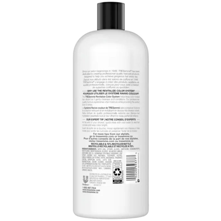 Tresemme Revitalize Color Conditioner for Colored Hair, 828ml