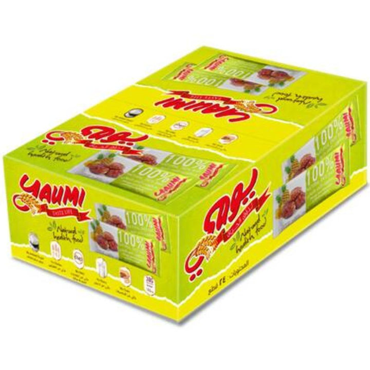 Yaumi Date Bar With Mango & Pineapple (Gluten Free), 24 x 30g