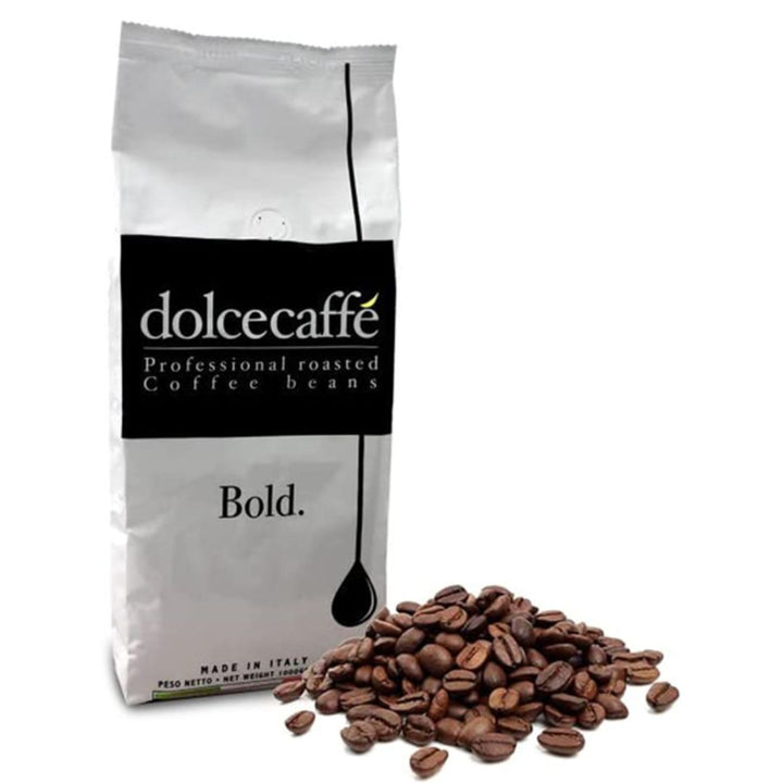 Caffe Testa Dolcecaffe Professional Roasted Bold Coffee Beans, 1kg