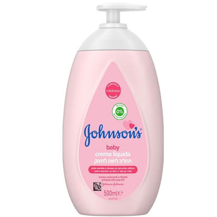 Johnson's Baby Crema Liquida, 500ml