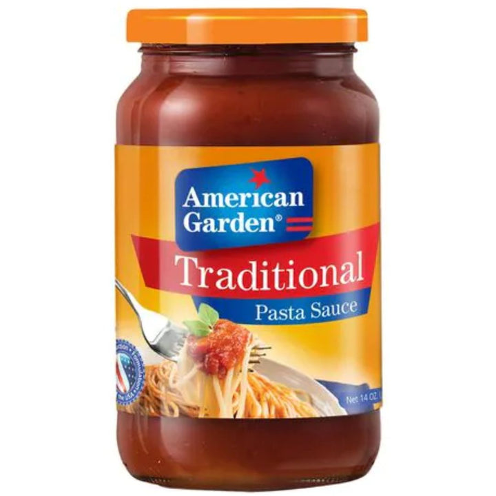 American Garden Traditional Pasta Sauce Natural, 397g