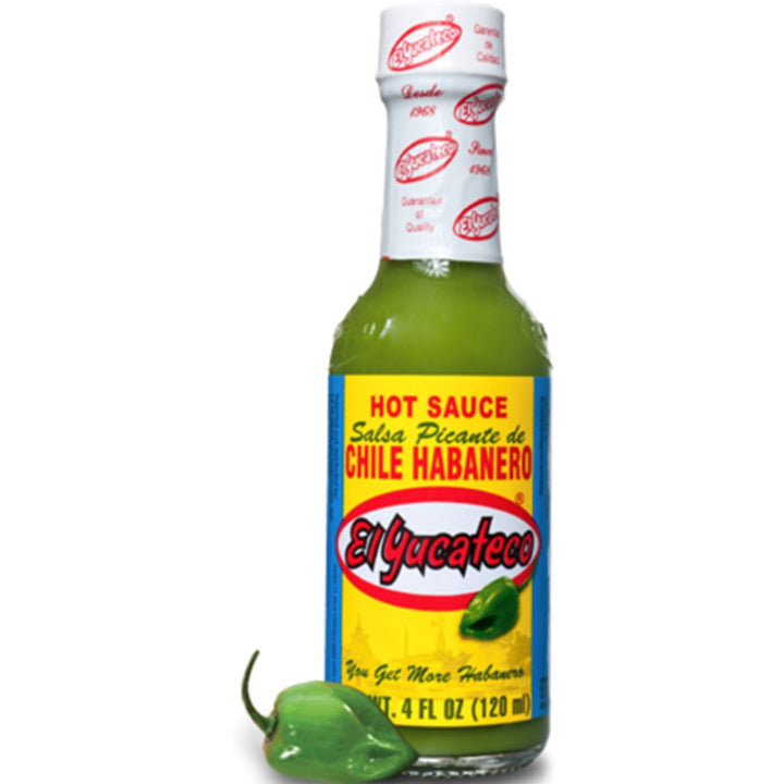 El Yucateco Habanero Green Sauce, 120ml