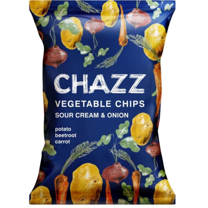 Chazz Potato Chips With Jalapeno Pepper, 90g