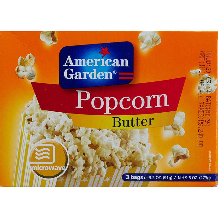 American Garden Butter Popcorn, 273g