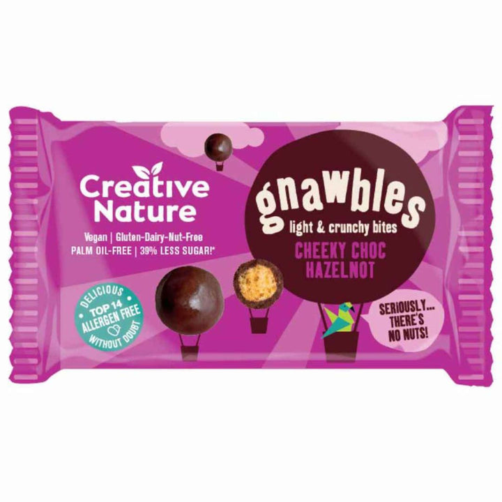 Creative Nature Cheeky Choc Hazelnut Gnawbles, 30g