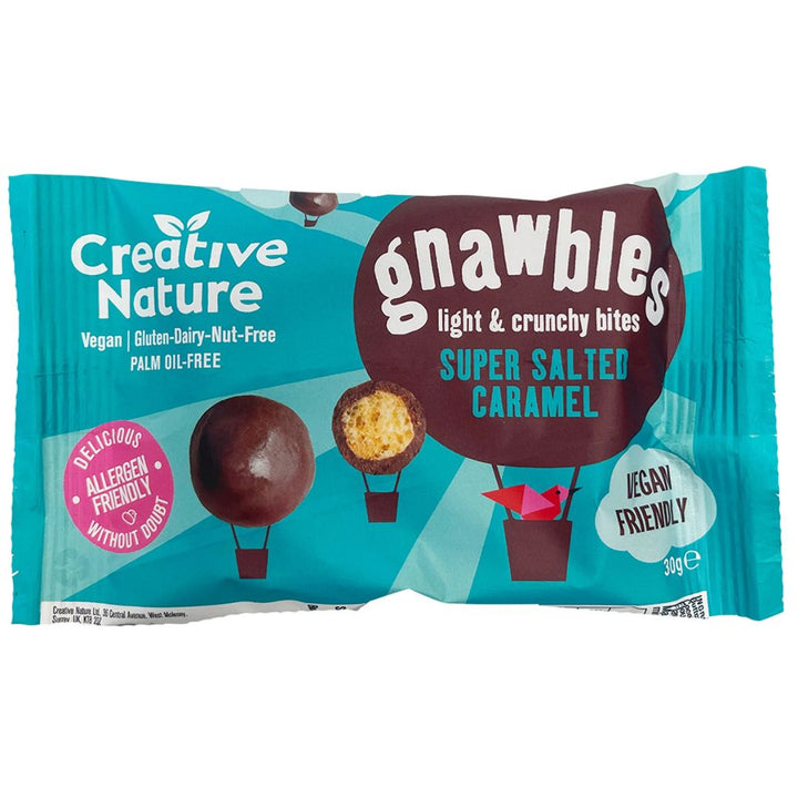 Creative Nature Super Salted Caramel Gnawbles, 30g