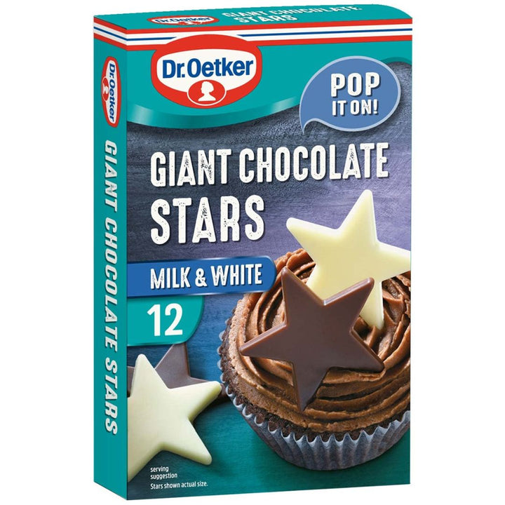 Dr. Oetker Giant Chocolate Stars, 20g