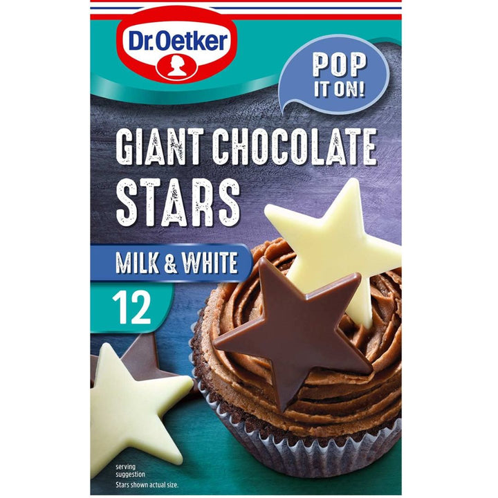 Dr. Oetker Giant Chocolate Stars, 20g