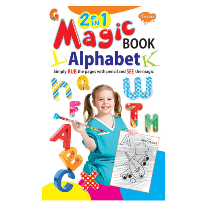 2 In 1 Magic Book Alphabet, Age 2-6y