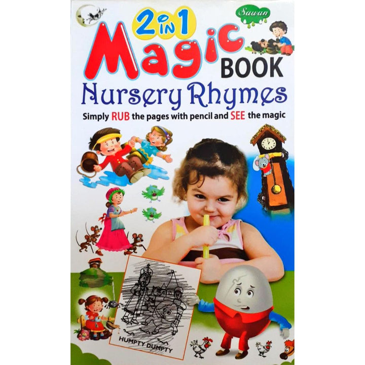 3 In 1 Magic Book Nursery Rhymes, Age 2-6y