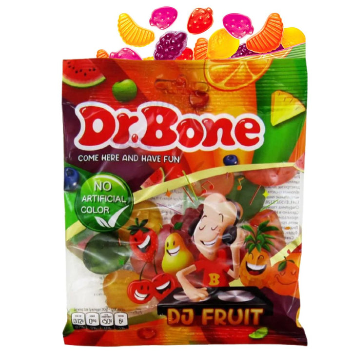 Dr.Bone Fruity Gummi Candy, 85g