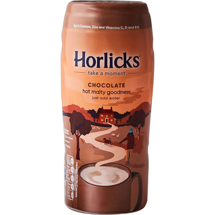 Horlicks Chocolate Hot Malty Goodness Drink, 500g