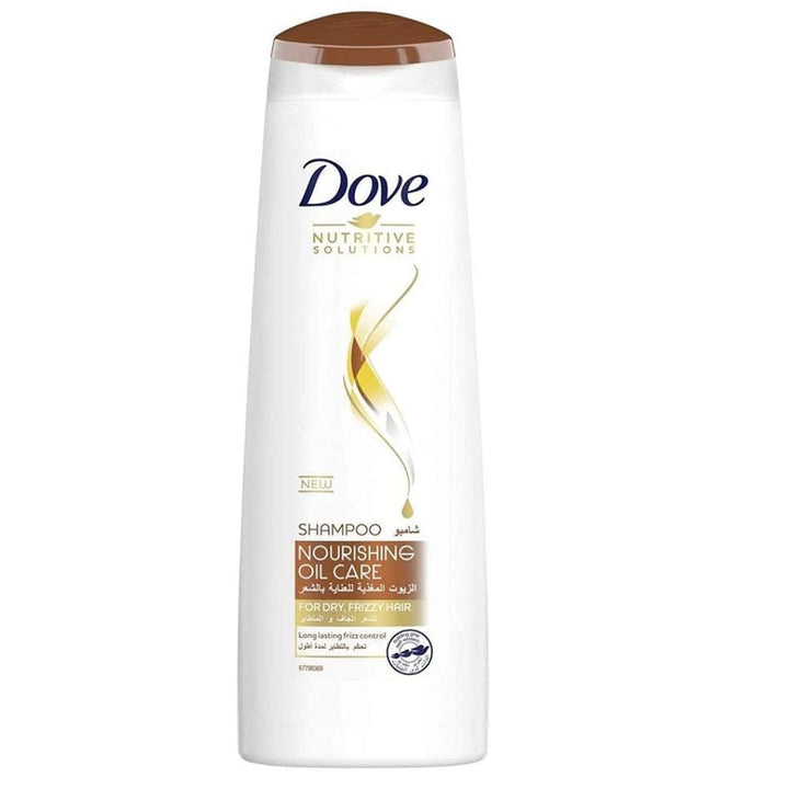 Dove Nourishing Oil Care Shampoo For Dry, Frizzy Hair, 400ml