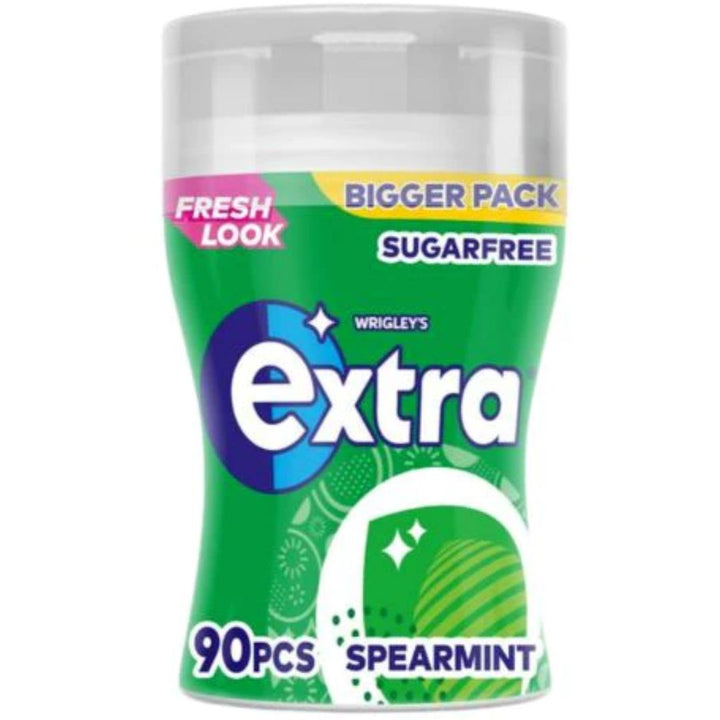 Wrigley's Extra Spearmint Chewing Gum Big Tub 90pcs, 126g