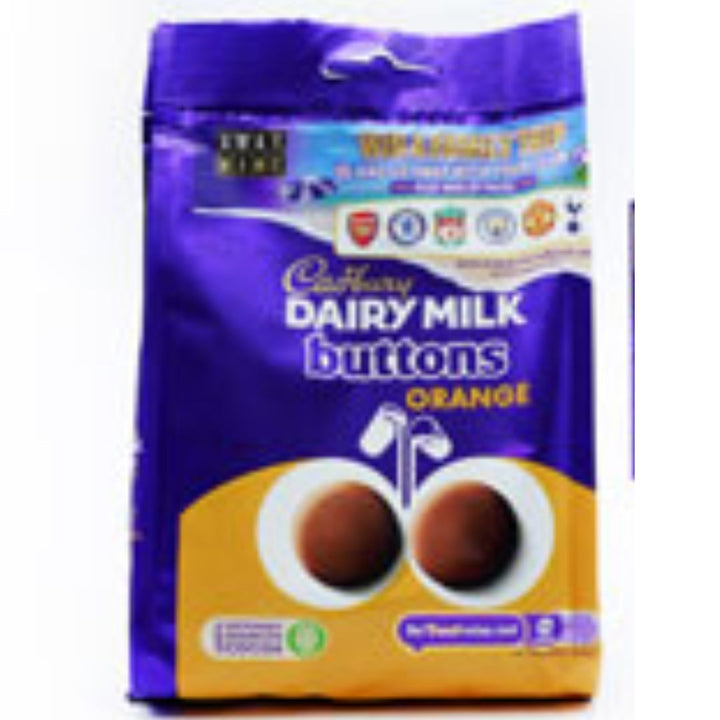 Cadbury Dairy Milk Orange Buttons Chocolate, 110g