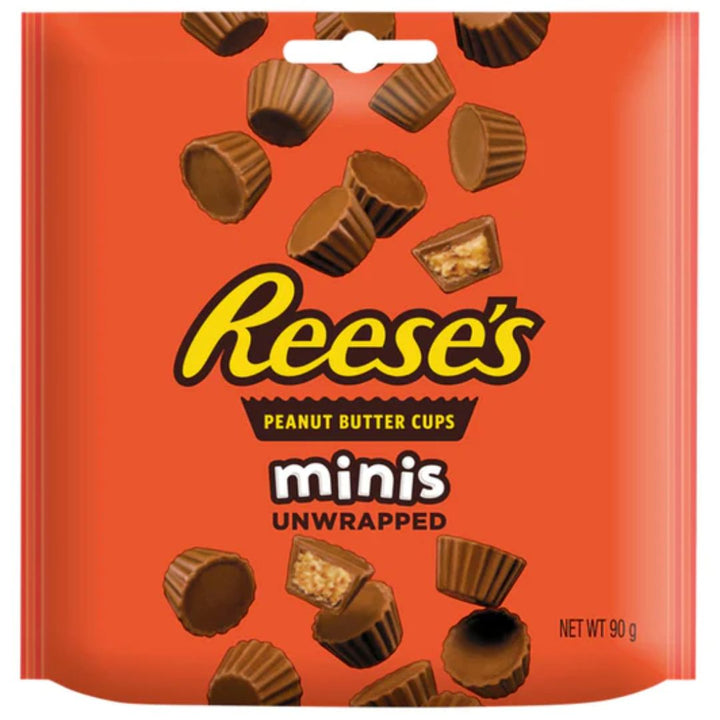 Reese's Minis Unwrapped Peanut Butter Cups, 90g