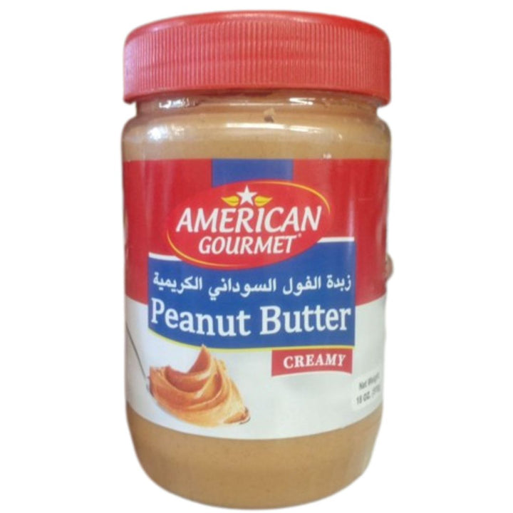 American Gourmet Peanut Butter Creamy, 510g