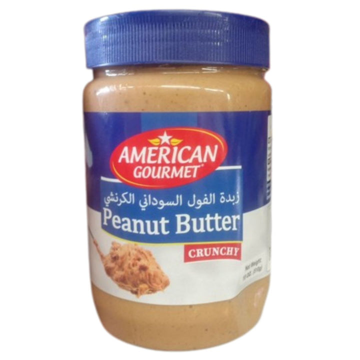 American Gourmet Peanut Butter Crunchy, 510g